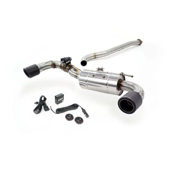 Echappement inox QUICKSILVER pour Toyota Yaris GR (2020-2024)- Silencieux à valves Echappement inox QUICKSILVER pour Toyota Yaris GR (2020-2024)- Silencieux à valves