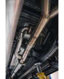 Ligne d'échappement inox MILLTEK pour DODGE RAM 1500 3.0 Twin Turbo REBEL SST (Hurricane Engine) (2025+)