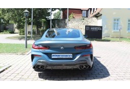 Echappement inox EISENMANN pour BMW 850ix G14 G15 avec FAP (2019+)- Silencieux à valves
