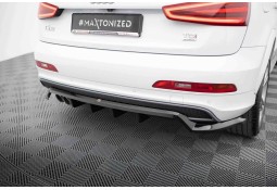 Diffuseur de pare-chocs arrière pour AUDI Q3 8U S-Line (2014-2018)