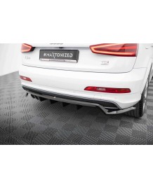 Diffuseur de pare-chocs arrière pour AUDI Q3 8U S-Line (2014-2018)