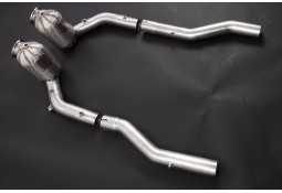 Downpipe + Catalyseurs sport inox CAPRISTO pour FERRARI ROMA