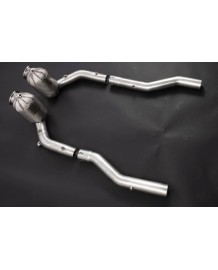 Downpipe + Catalyseurs sport inox CAPRISTO pour FERRARI ROMA