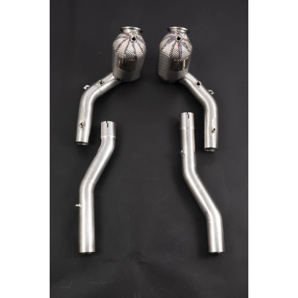 Downpipe + Catalyseurs sport inox CAPRISTO pour FERRARI ROMA