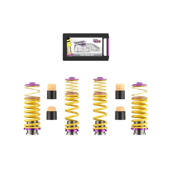 Ressorts courts réglables KW pour AUDI R8 V10 5.2 QUATTRO 4S (2016+)(Sans Magnetic Ride)