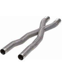 X-pipe inox CAPRISTO pour FERRARI 12 CILINDRI