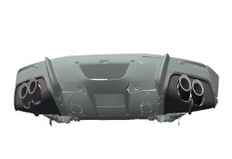 Silencieux d'échappement + Embouts CAPRISTO pour FERRARI 12 CILINDRI