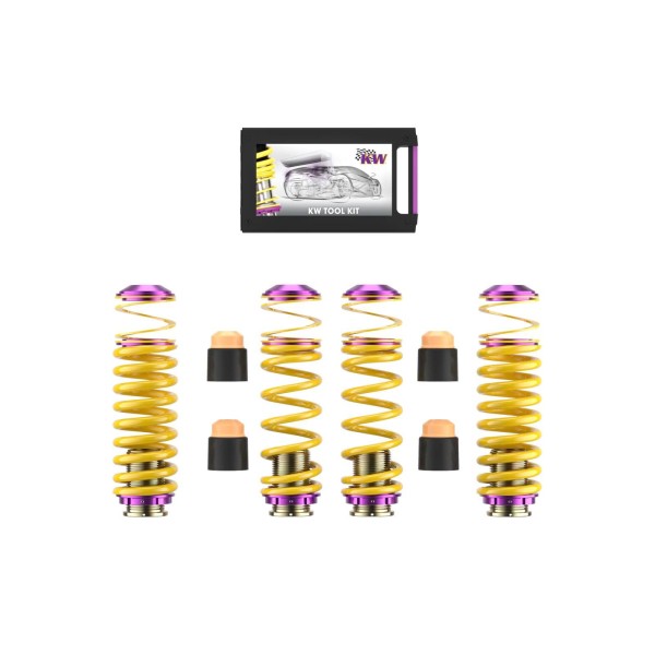 Ressorts courts réglables KW pour AUDI R8 V10 5.2 QUATTRO 4S (2016+)(Avec Magnetic Ride)