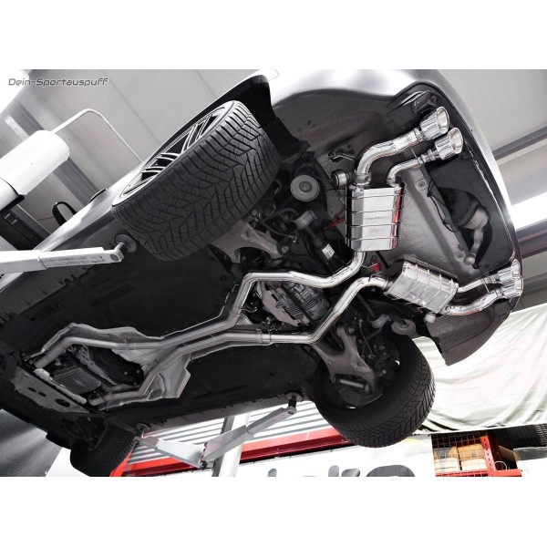 Echappement inox CAPRISTO pour BMW X5M F85 / X6M F86 (2013+) - Ligne Cat-Back à valves