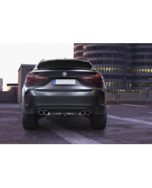 Echappement inox CAPRISTO pour BMW X5M F85 / X6M F86 (2013+) - Ligne Cat-Back à valves
