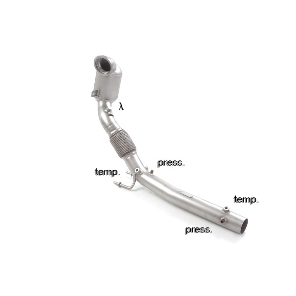 Downpipe + Catalyseurs sport RAGAZZON pour VW Polo 6 GTI 200Ch (11/2018-11/2020)