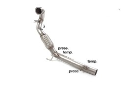 Downpipe + Suppression de catalyseurs RAGAZZON pour VW Polo 6 GTI 200Ch (11/2018-11/2020)