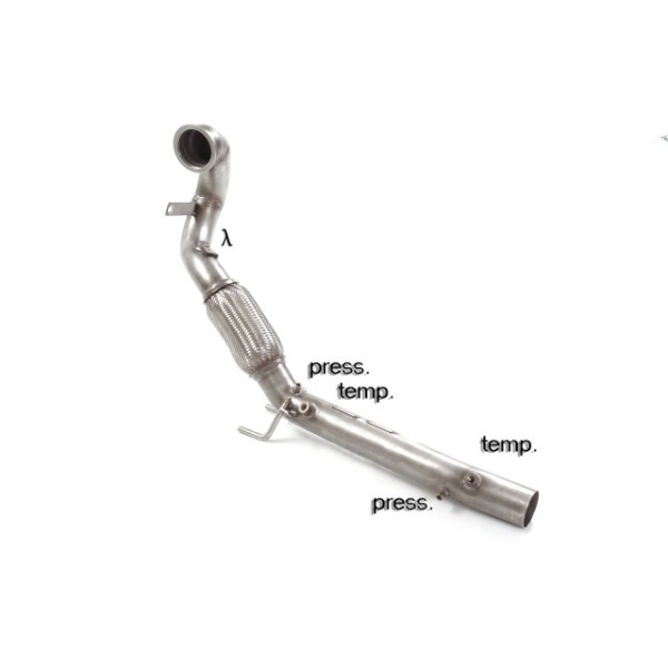 Downpipe + Suppression de catalyseurs RAGAZZON pour VW Polo 6 GTI 200Ch (11/2018-11/2020)