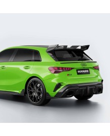Diffuseur arrière Carbone SOOQOO pour AUDI RS3 8Y Facelift (2024+)