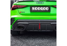 Diffuseur arrière Carbone SOOQOO pour AUDI RS3 8Y Facelift (2024+)