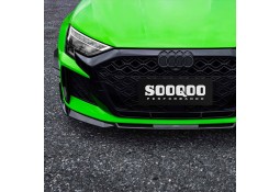 Spoiler avant Carbone SOOQOO pour AUDI RS3 8Y Facelift (2024+)