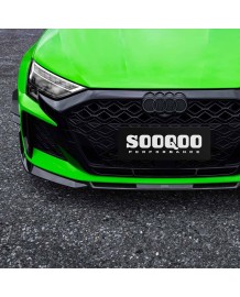 Spoiler avant Carbone SOOQOO pour AUDI RS3 8Y Facelift (2024+)