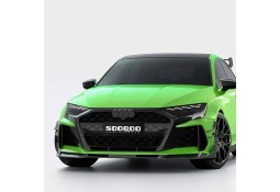 Spoiler avant Carbone SOOQOO pour AUDI RS3 8Y Facelift (2024+)