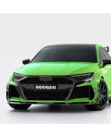 Spoiler avant Carbone SOOQOO pour AUDI RS3 8Y Facelift (2024+)
