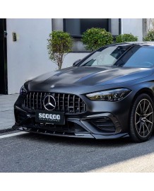 Spoiler avant Carbone SOOQOO pour MERCEDES CLE 53 AMG C236/A236 (2024+)