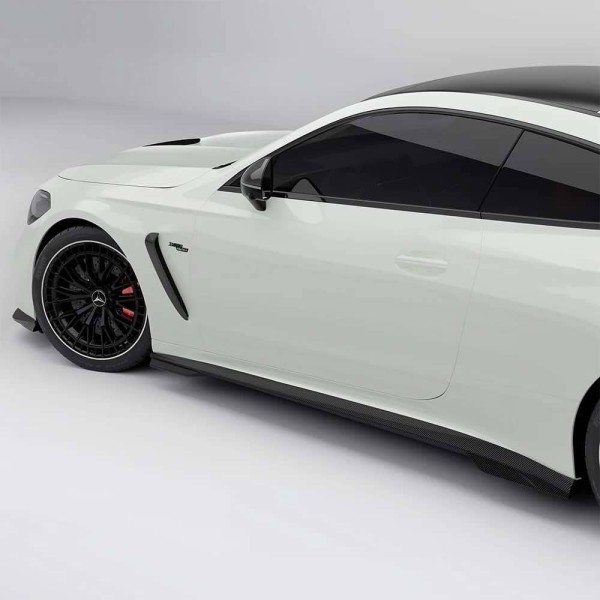 Bas de caisse Carbone SOOQOO pour MERCEDES CLE 53 AMG C236/A236 (2024+)