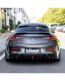 Becquet de toit Carbone SOOQOO pour MERCEDES CLE 53 AMG Coupé C236 (2024+)