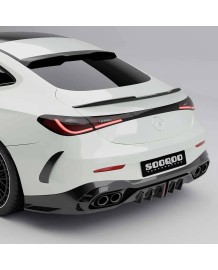 Diffuseur arrière Carbone SOOQOO pour MERCEDES CLE 53 AMG C236/A236 (2024+)