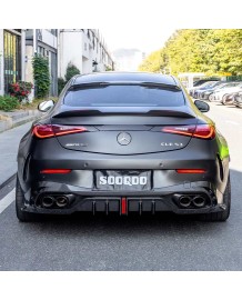 Diffuseur arrière Carbone SOOQOO pour MERCEDES CLE 53 AMG C236/A236 (2024+)