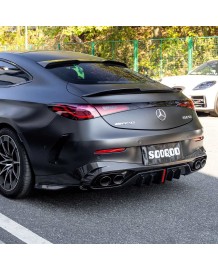 Diffuseur arrière Carbone SOOQOO pour MERCEDES CLE 53 AMG C236/A236 (2024+)