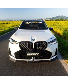 Spoiler avant Carbone SOOQOO pour BMW X3 M50 G45 / X3 G45 Pack M (2024+)