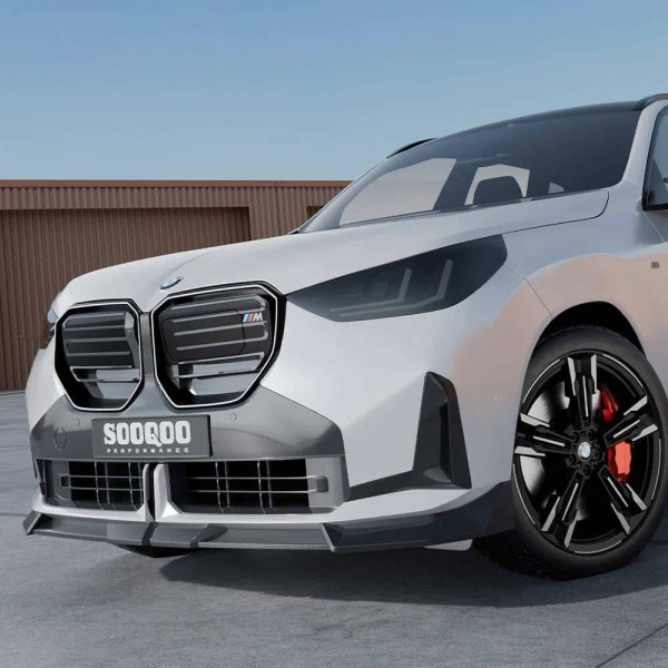 Spoiler avant Carbone SOOQOO pour BMW X3 M50 G45 / X3 G45 Pack M (2024+)