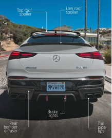 Kit carrosserie LARTE DESIGN pour MERCEDES GLE 53 AMG Coupé C167 Facelift (2024-2026)