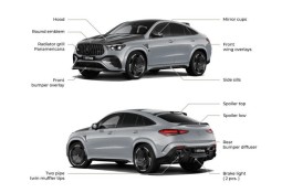 Kit carrosserie LARTE DESIGN pour MERCEDES GLE 53 AMG Coupé C167 Facelift (2024-2026)