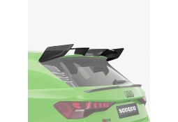 Aileron de toit Carbone (avec extensions) SOOQOO pour AUDI RS3 8Y Sportback + Facelift (2021+)(2024+)