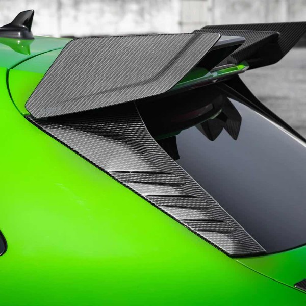 Aileron de toit Carbone (avec extensions) SOOQOO pour AUDI RS3 8Y Sportback + Facelift (2021+)(2024+)