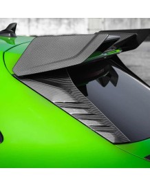 Aileron de toit Carbone (avec extensions) SOOQOO pour AUDI RS3 8Y Sportback + Facelift (2021+)(2024+)