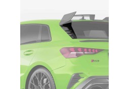 Aileron de toit Carbone (avec extensions) SOOQOO pour AUDI RS3 8Y Sportback + Facelift (2021+)(2024+)