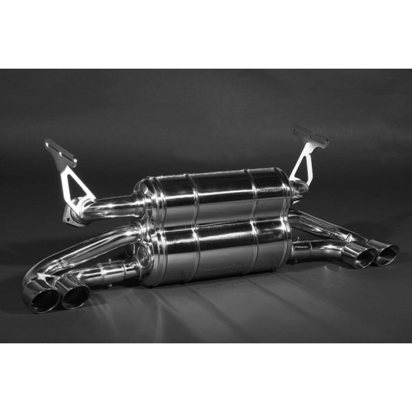 Echappement inox CAPRISTO Ferrari 348- Silencieux à valves