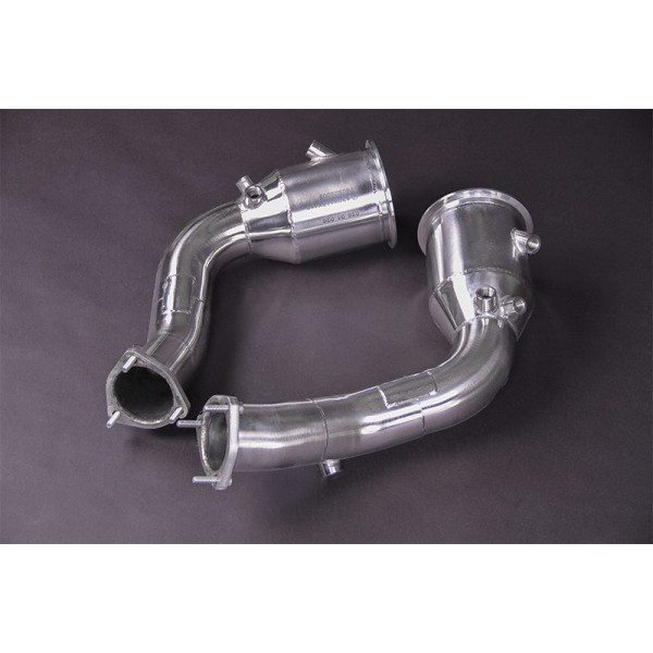 Downpipe + Catalyseurs sport 250 CPSI CAPRISTO pour AUDI RS6 C8 / RS7 C8