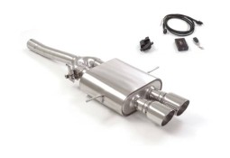 Echappement inox RAGAZZON pour MINI Cooper S + JCW 1.6 R56 (2006-2014) - Ligne Cat-Back à valves