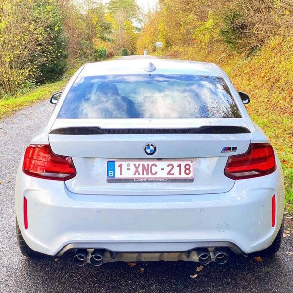 Becquet de coffre Carbone CT CARBON pour BMW M2 Competition F87N / M2 F87 (2015+)