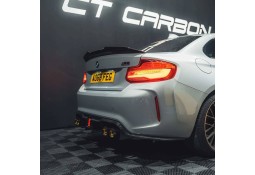 Becquet de coffre Carbone CT CARBON pour BMW M2 Competition F87N / M2 F87 (2015+)(V4)