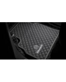Tapis de sol BRABUS Cuir Noir/Rouge pour Mercedes G W463A (2018+)