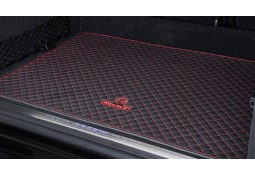 Tapis de coffre BRABUS Cuir Noir/Rouge pour Mercedes Classe G + G63 AMG W463A W465 (2018+)(2024+)