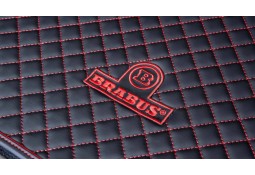 Tapis de coffre BRABUS Cuir Noir/Rouge pour Mercedes Classe G + G63 AMG W463A W465 (2018+)(2024+)