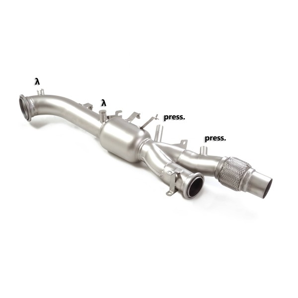 Suppression de filtres à particules inox RAGAZZON pour PORSCHE 992.2 GTS 3.6 Hybrid (2025+)