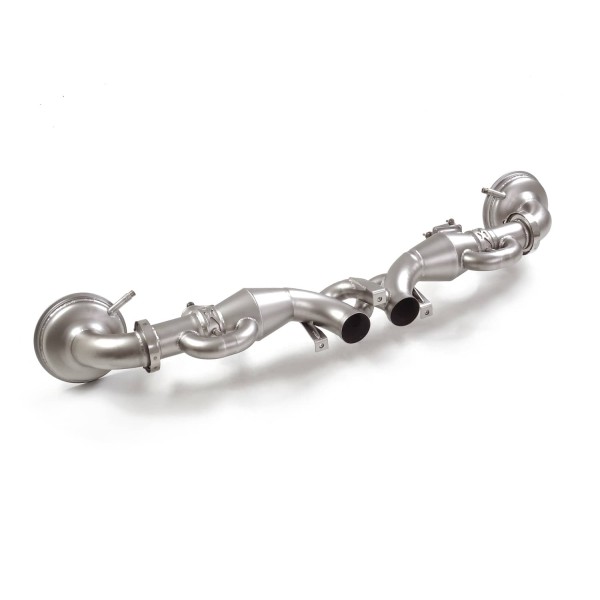 Silencieux d'échappement inox à valves RAGAZZON pour PORSCHE 992 GT3 Touring (2021-2024)