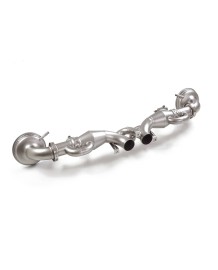 Silencieux d'échappement inox à valves RAGAZZON pour PORSCHE 992 GT3 Touring (2021-2024)