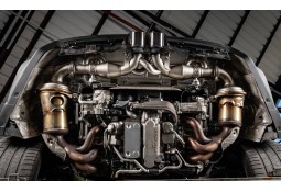 Silencieux d'échappement inox à valves RAGAZZON pour PORSCHE 992 GT3 Touring (2021-2024)