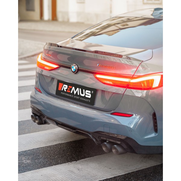 Echappement REMUS pour BMW M235i xDrive F44 FAP (10/2019+)-Silencieux à valves Homologué